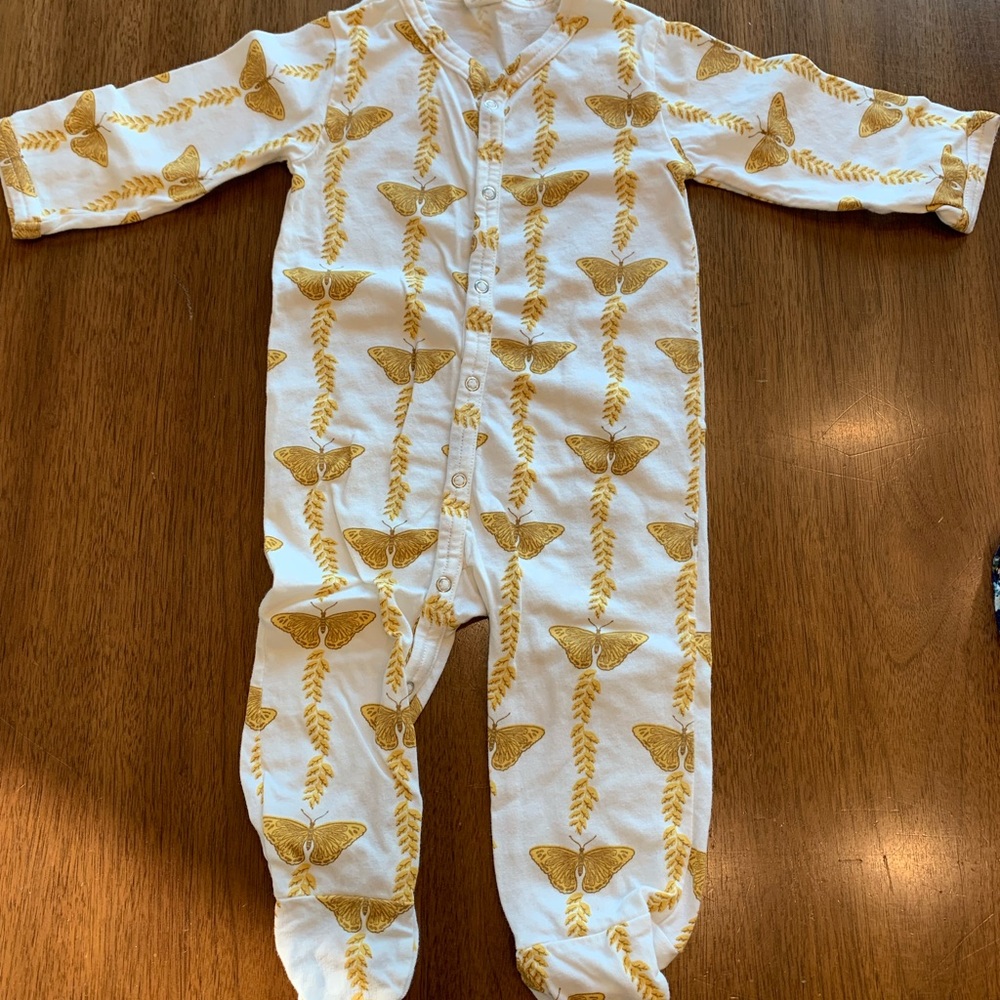 Kate Quinn Footed Onesie